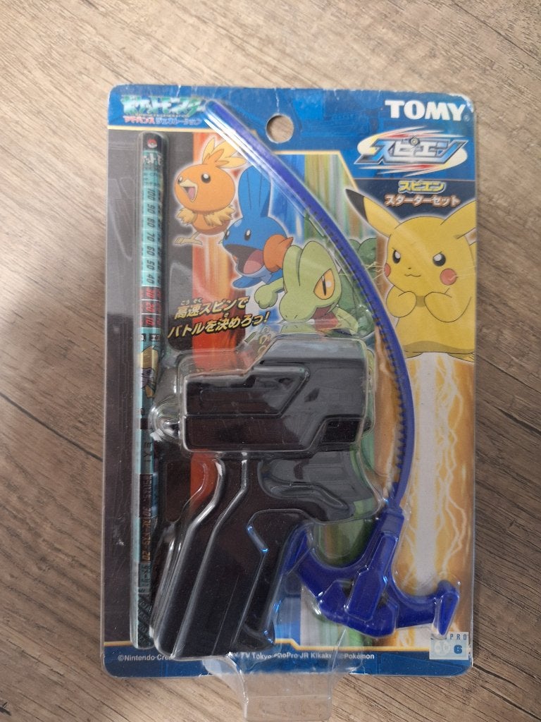 Oude Pokemon Japan Tomy spinning battle starter moc, Ophalen of Verzenden, Nieuw