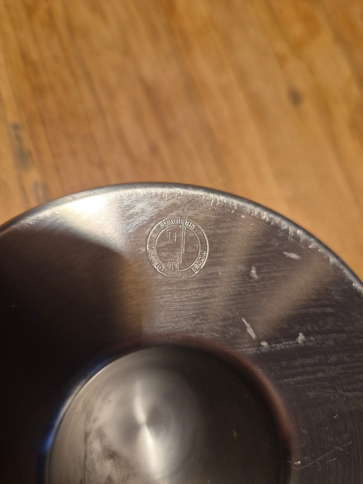 Alessi Bauhaus Asbak - Marianne Brandt - RVS 18/10, Ophalen of Verzenden