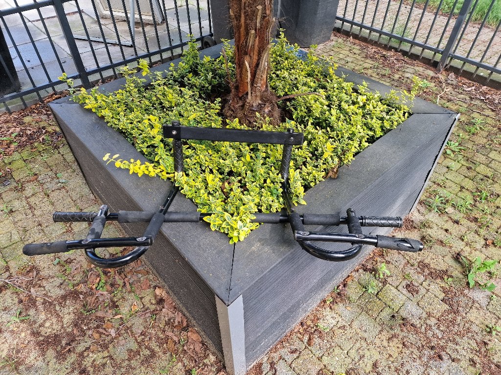 Pull Up Bar deuropening/deurkozijn, Ophalen, Gebruikt, Rug, Oprekstang