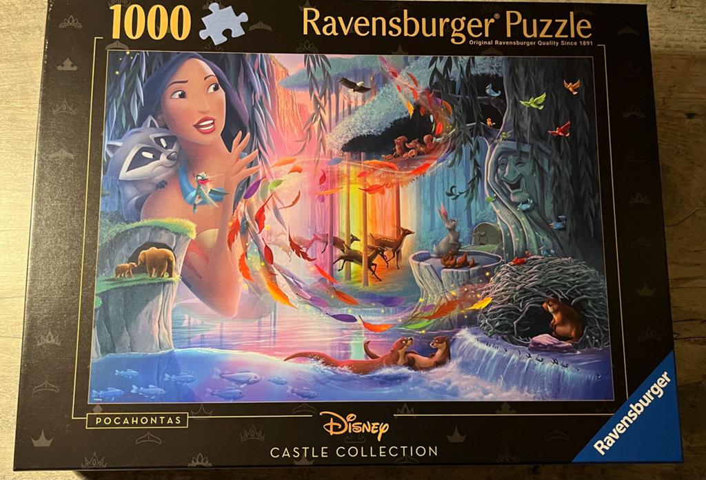 Ravensburger Disney puzzel van 1000 stukjes, Ophalen of Verzenden, 500 t/m 1500 stukjes, Zo goed als nieuw, Legpuzzel