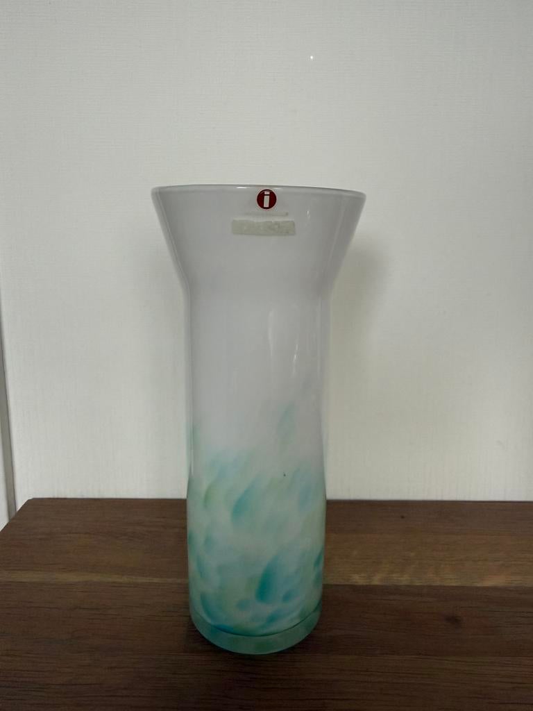 Iittala Akvarelli vaas, Overige kleuren, Ophalen of Verzenden, Minder dan 50 cm, Glas