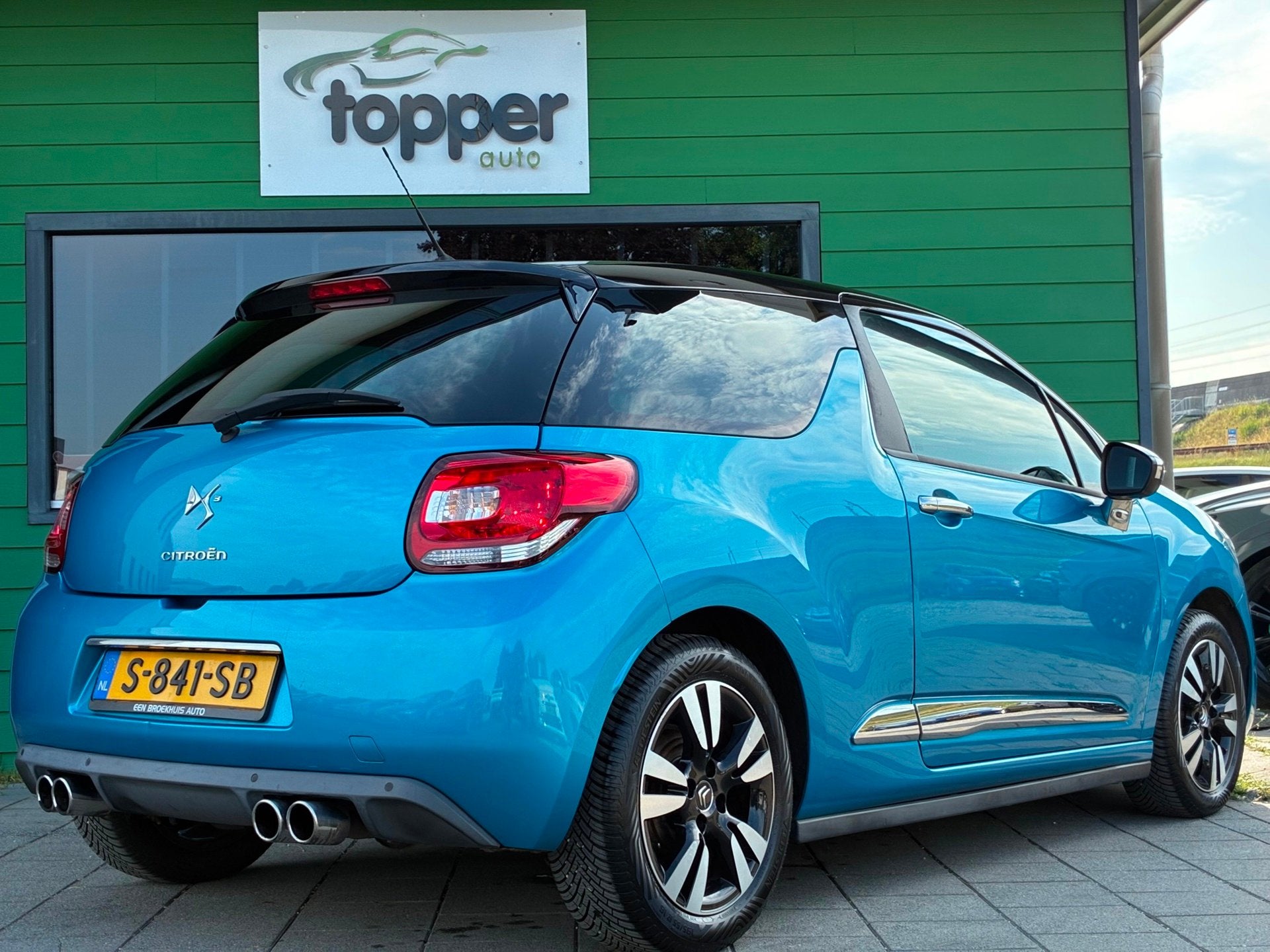 Citroen DS3 1.4 Chic|1e Eigenaar|CruiseControl|Climatronic|L, Voorwielaandrijving, Euro 5, Parkeersensor, Blauw