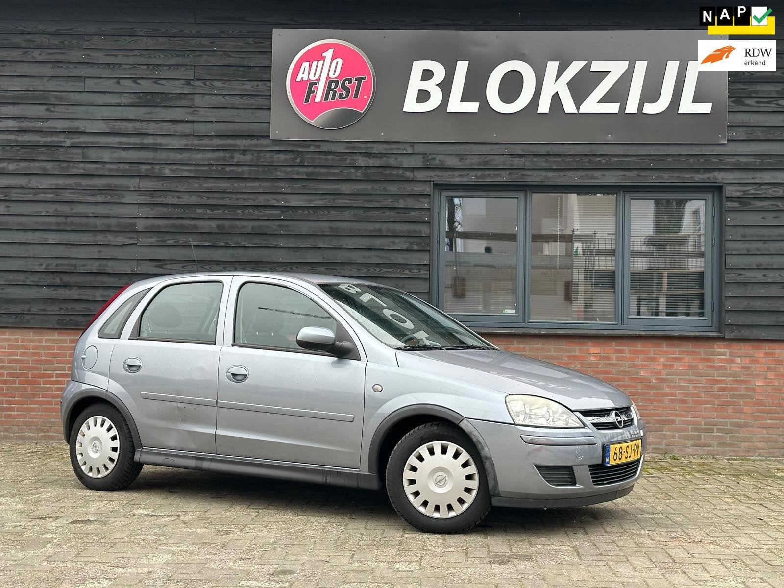 Opel Corsa 1.2-16V Silverline I nieuwe APK, Voorwielaandrijving, 450 kg, Gebruikt, 31 €/maand