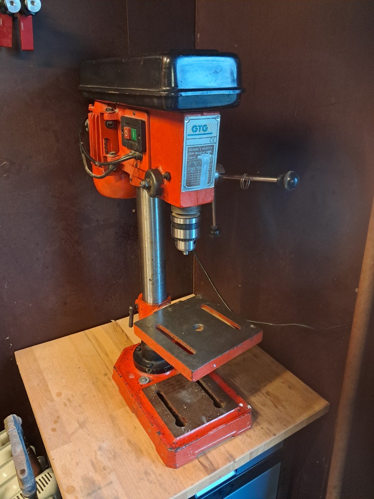 GTG Kolomboormachine - Robuust en Betrouwbaar, Ophalen, Gebruikt, 600 watt of meer, Kolomboormachine
