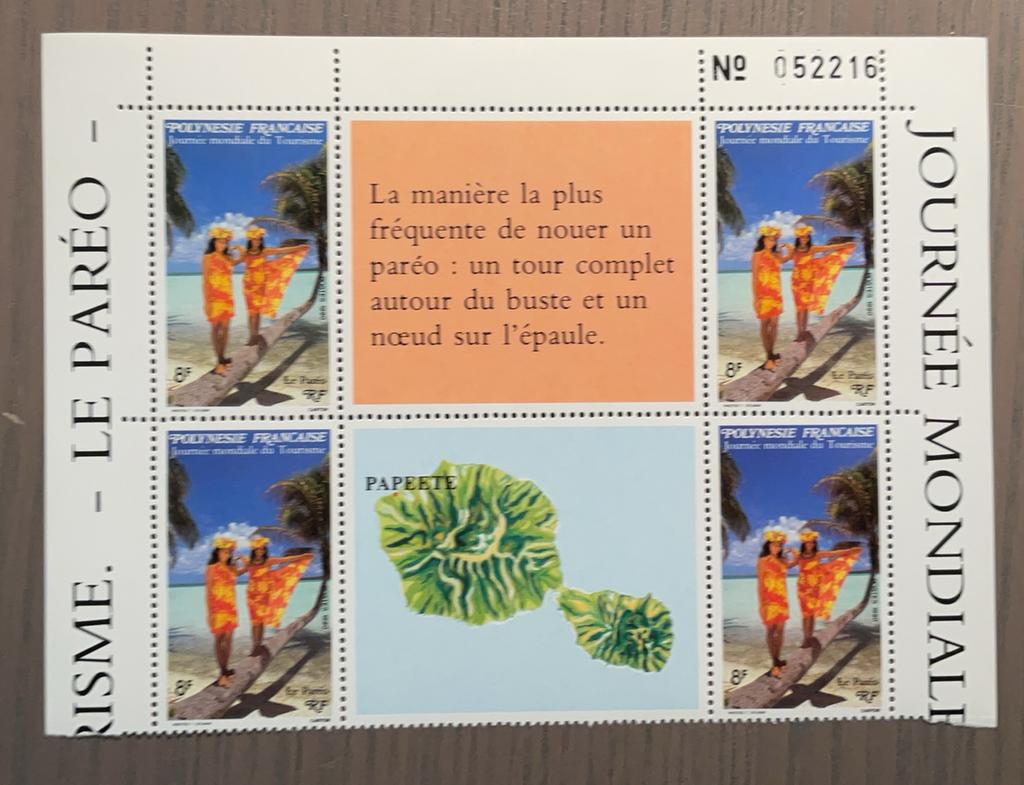 Polynesië - strandkleding, Ophalen of Verzenden, Postfris