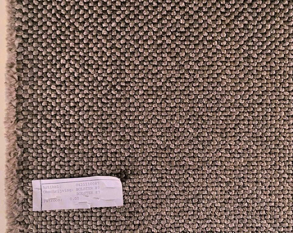 De Ploeg Bolster 87 grijstinten; restant meubelstof, 120 cm of meer, Nieuw, Ophalen of Verzenden, Polyester