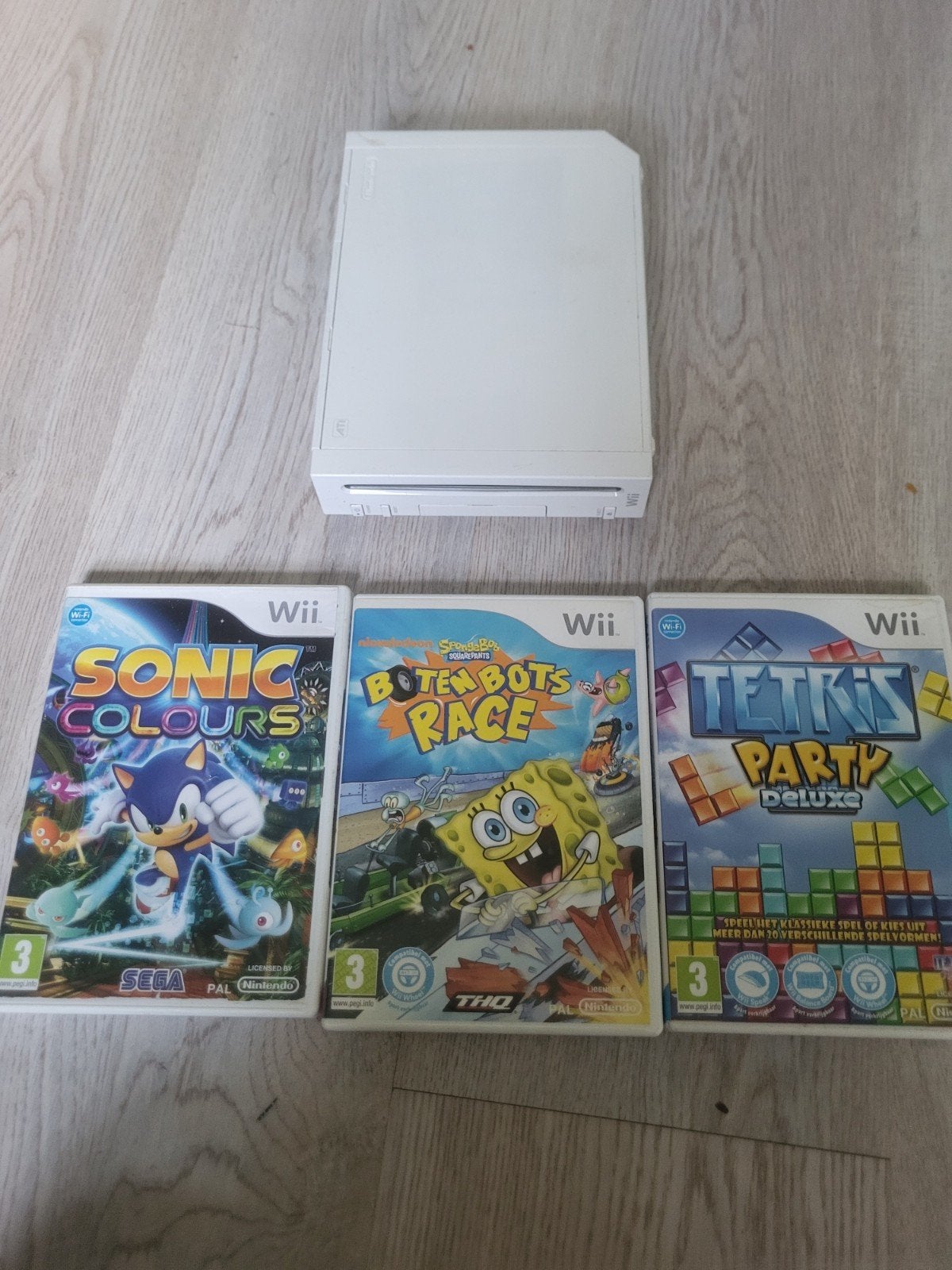 Wii met games zonder kables of controllers, Ophalen, Gebruikt, Eén computer, Platform