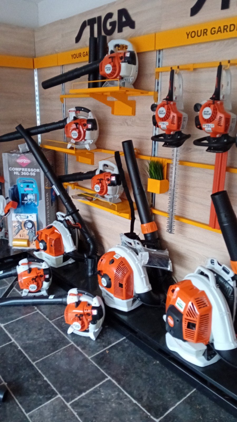 bladblazer  accu  brandstof  stihl  stiga, Ophalen of Verzenden