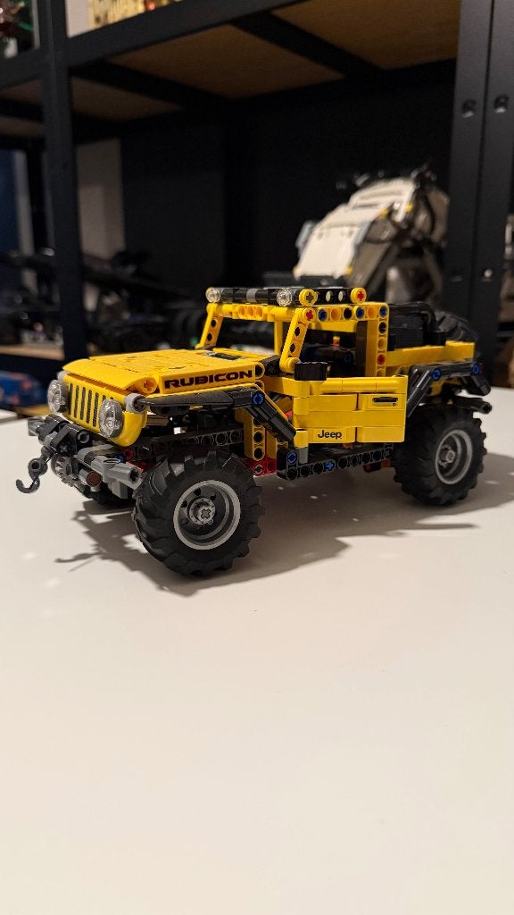 Lego 42122 Jeep Wrangler Technics ZGAN, Lego, Ophalen of Verzenden, Zo goed als nieuw, Complete set