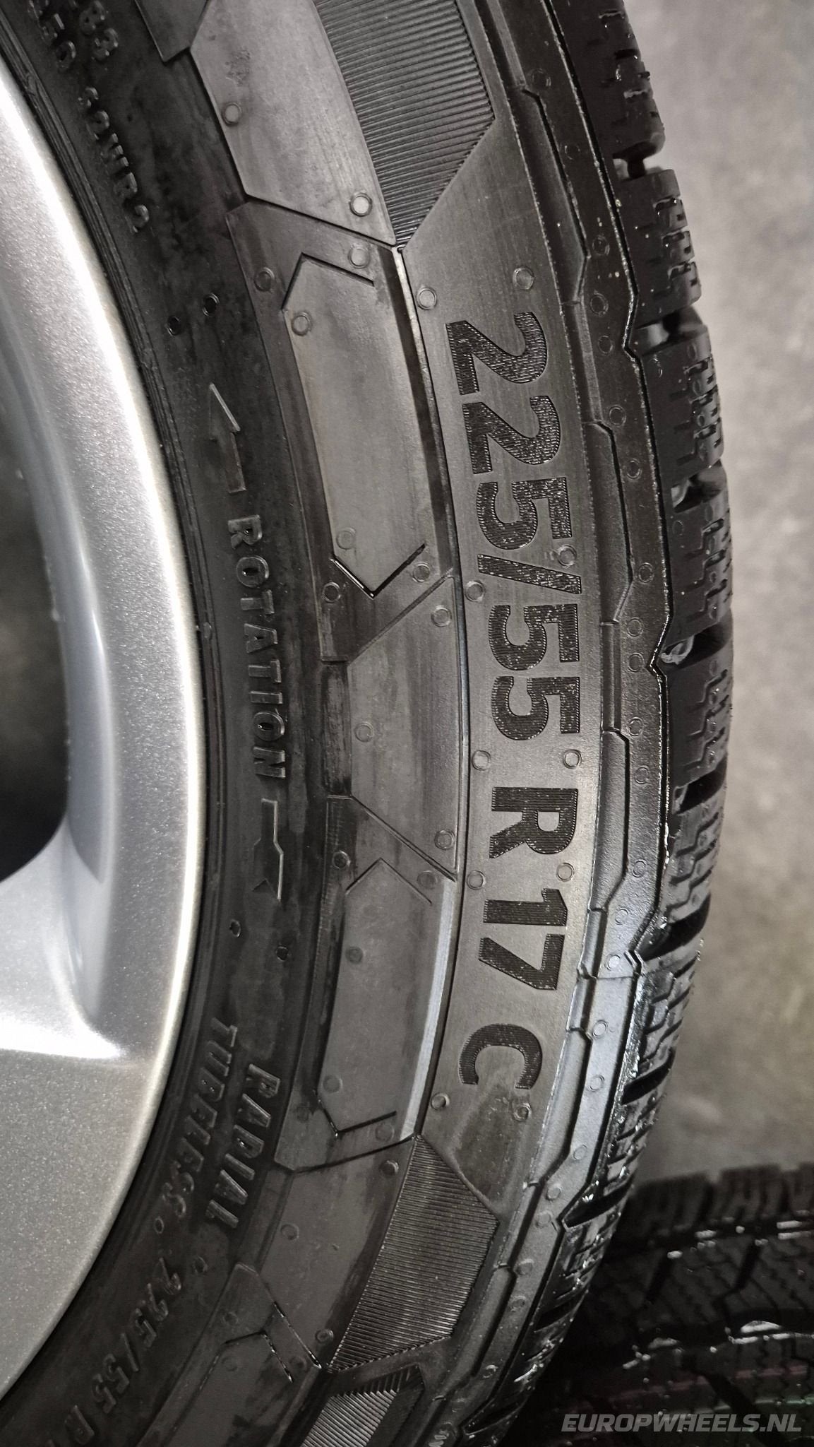 17 inch Mercedes Vito V-Klasse W447 velgen winterbanden, -, -, Banden en Velgen, Nieuw