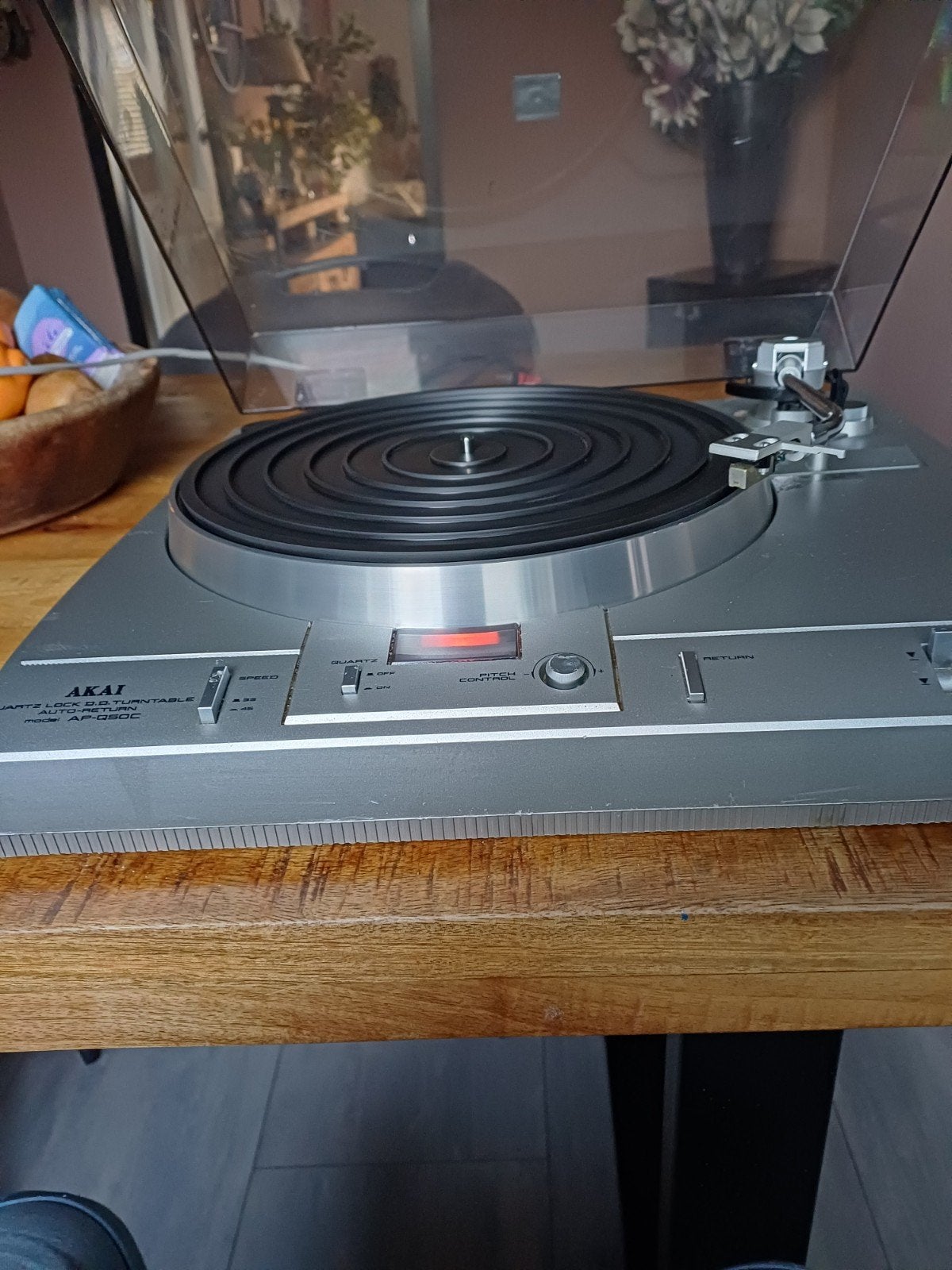 Akai Vintage Draaitafel - Top Apparaat, Nieuwe Naald Nodig, Ophalen of Verzenden, Gebruikt, Platenspeler, Akai