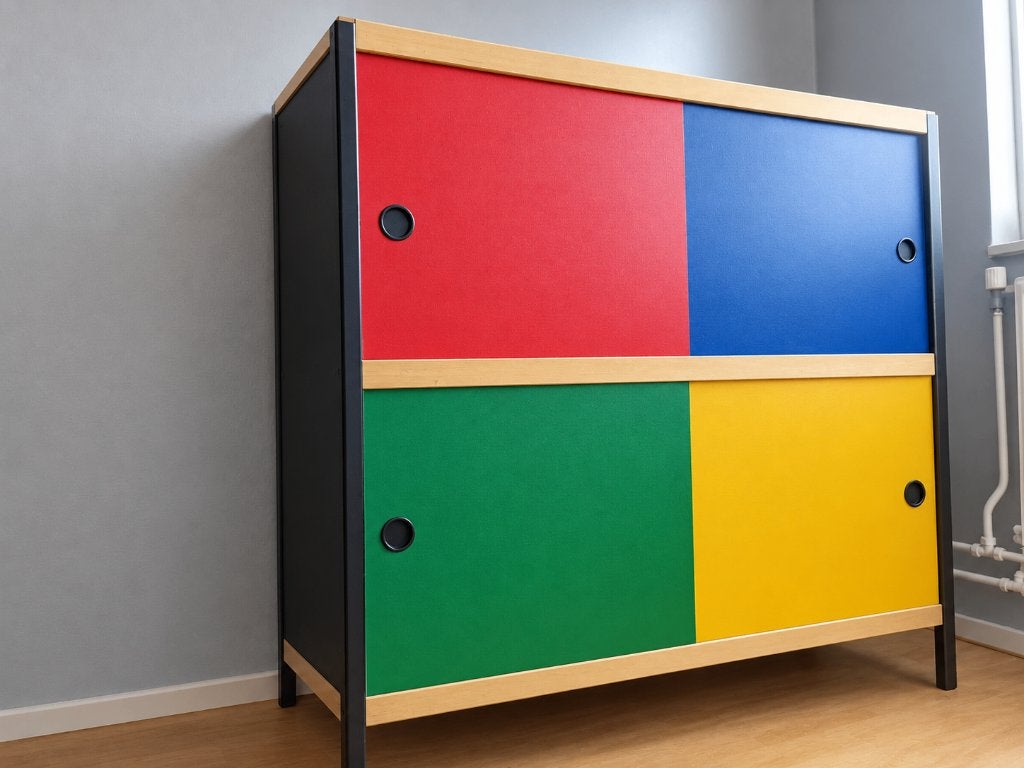 Moduloo kinderkast plus nachtkastje met verlichting, Ophalen, Moduloo, 100 tot 150 cm, 50 tot 100 cm
