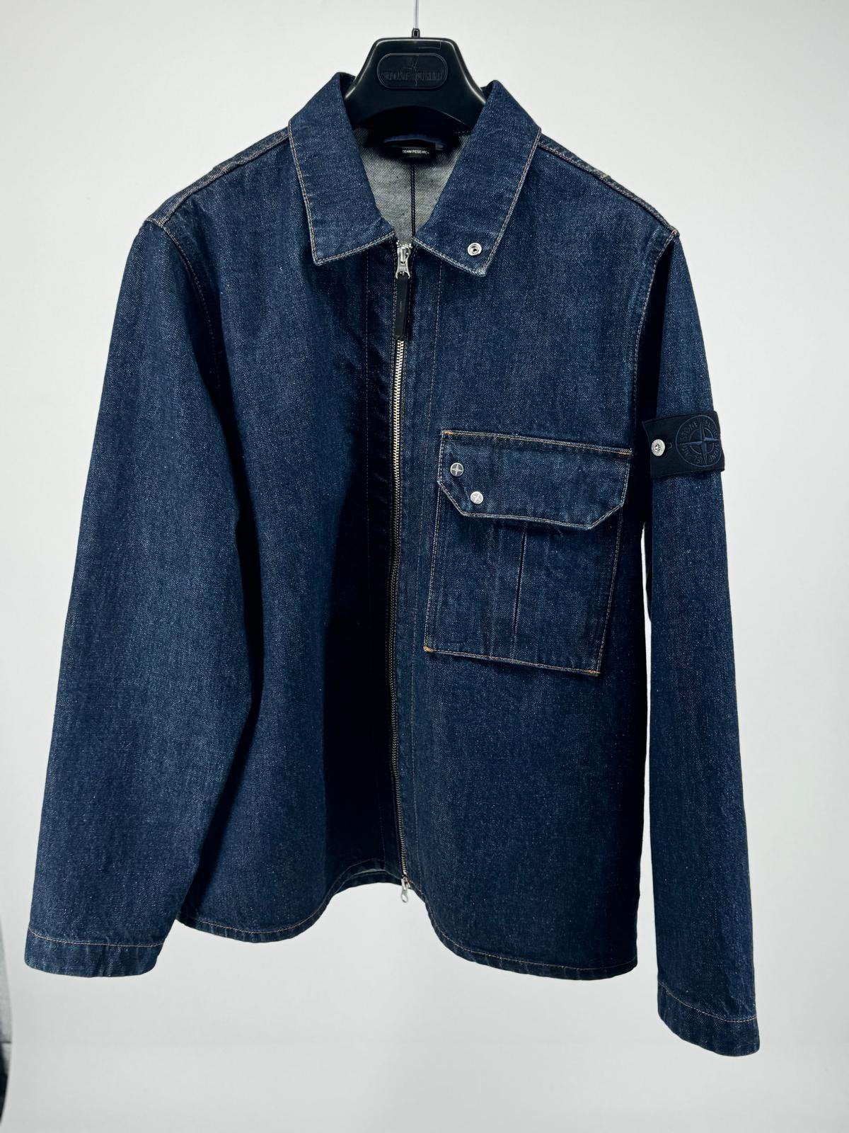 Stone Island Special spijkervest - Maat Medium, Stone, Ophalen of Verzenden, Zo goed als nieuw, Stone