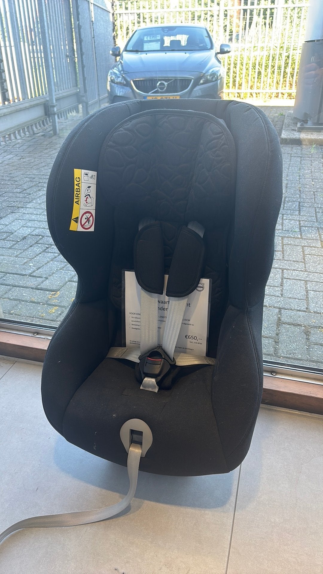 Volvo achterwaarts kinderzitje nieuw 61 cm tot 115 cm lengte, Kinderen en Baby's, Autostoeltjes, Autogordel, Nieuw, Ophalen, Overige merken