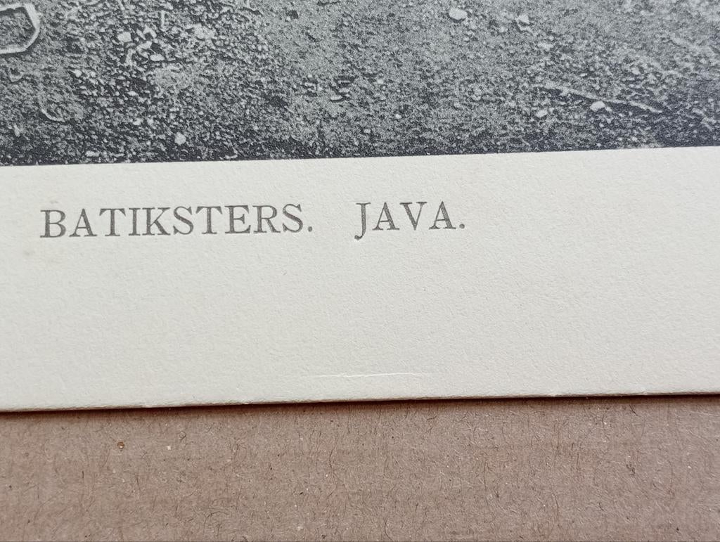 Foto gravure Nederlands Indië Indonesië 1910, Ophalen of Verzenden, Voor 1940, Zo goed als nieuw, Buitenland
