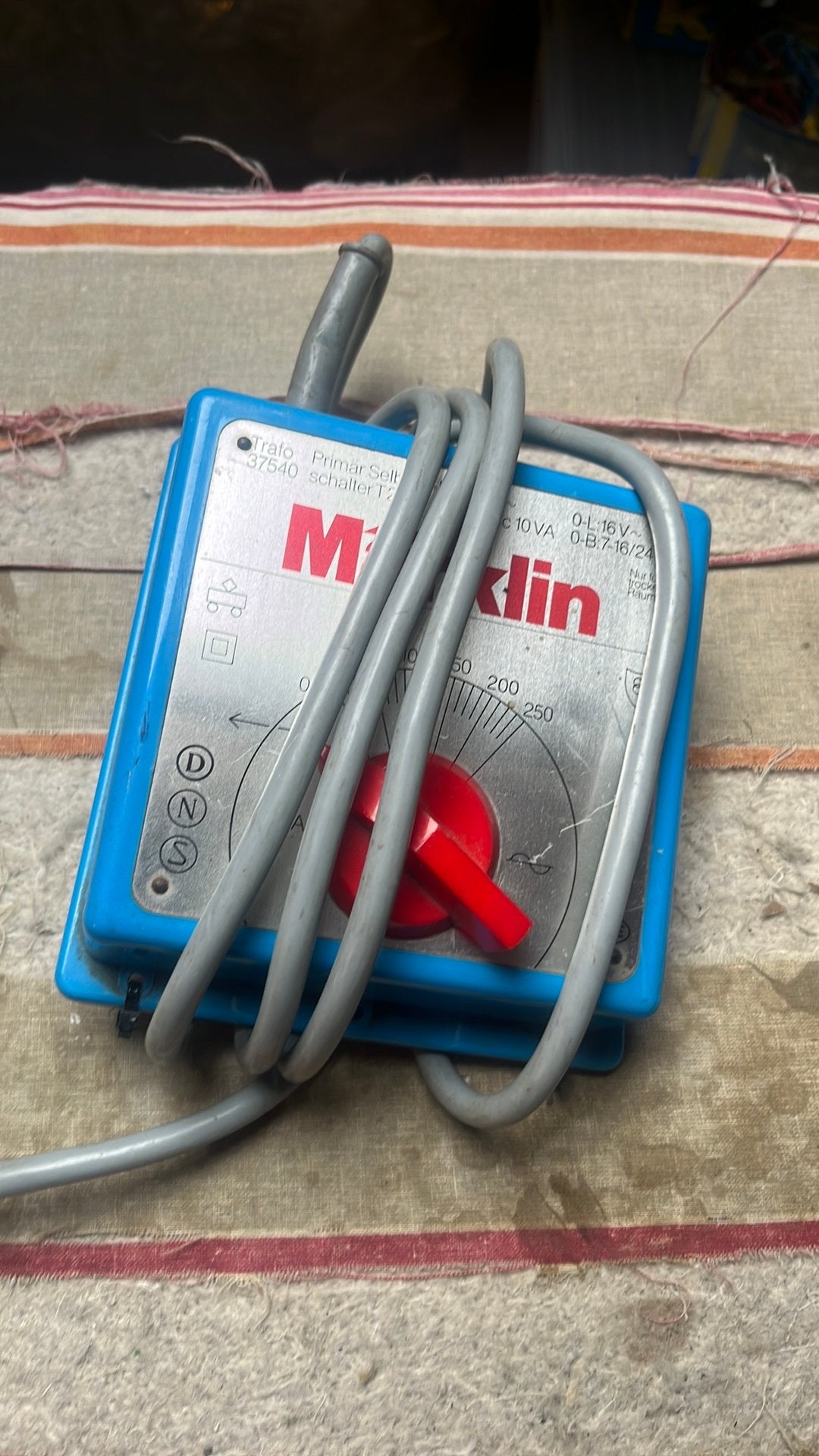 Te koop transformator van marklin 37540, Gebruikt, Ophalen of Verzenden, Märklin, Transformator of Voeding