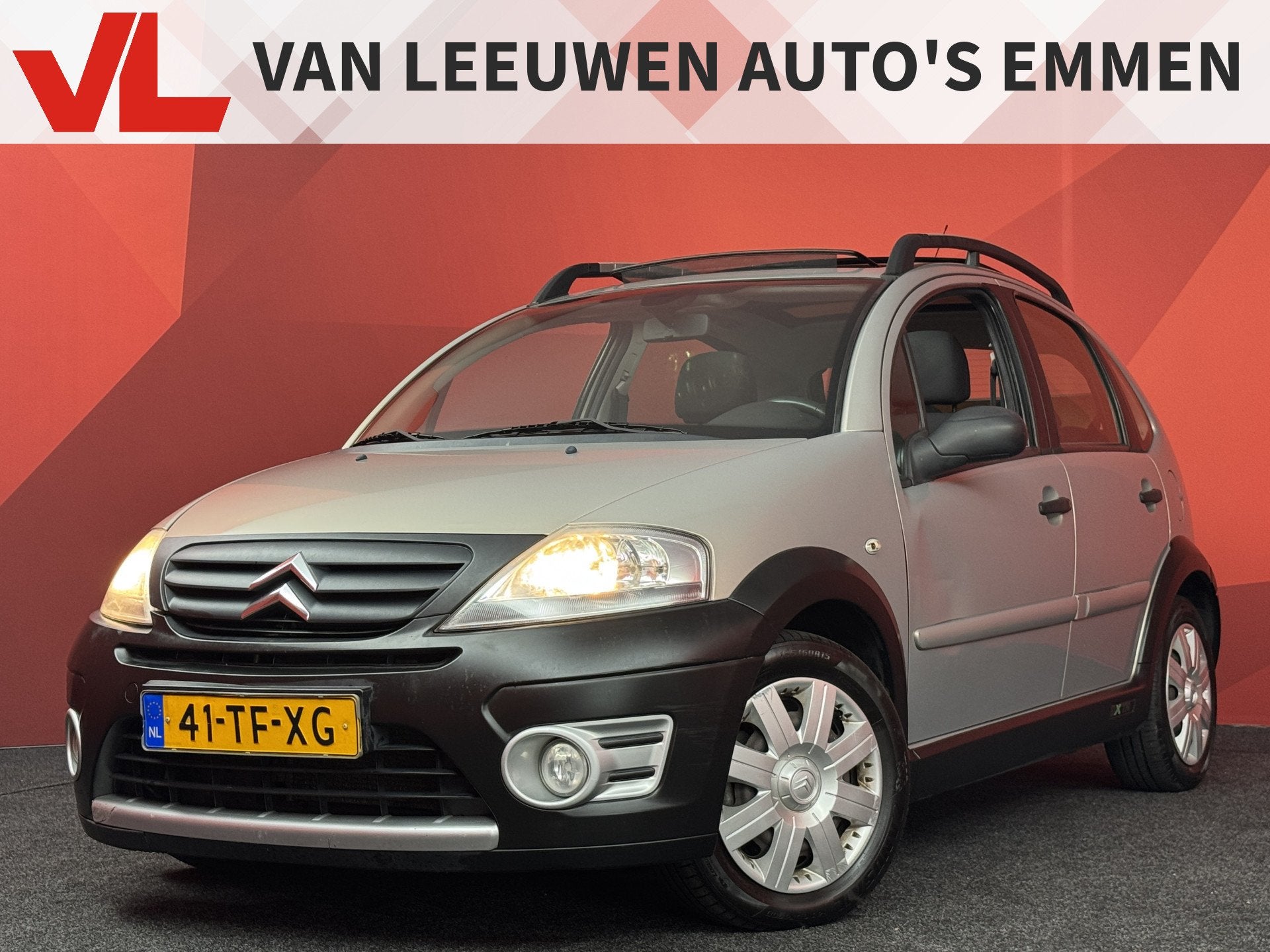 Citroën C3 1.6i-16V X-TR | APK 03-11-2027 | Pano | Clima |, Auto's, Gebruikt, Zwart, Origineel Nederlands, Bedrijf