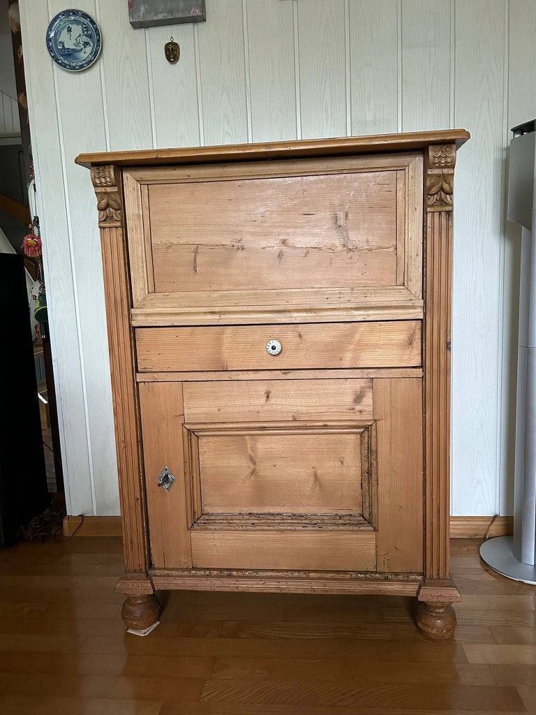 Secretaire/bureaukast, Ophalen