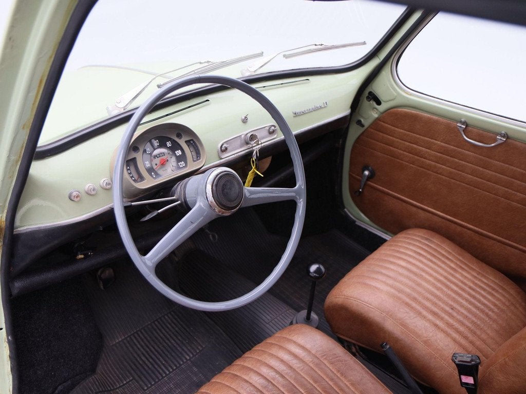 SEAT 600 D Restauratieobject, Auto's, Seat, 600 kg, Gebruikt, Overige modellen, 4 cilinders