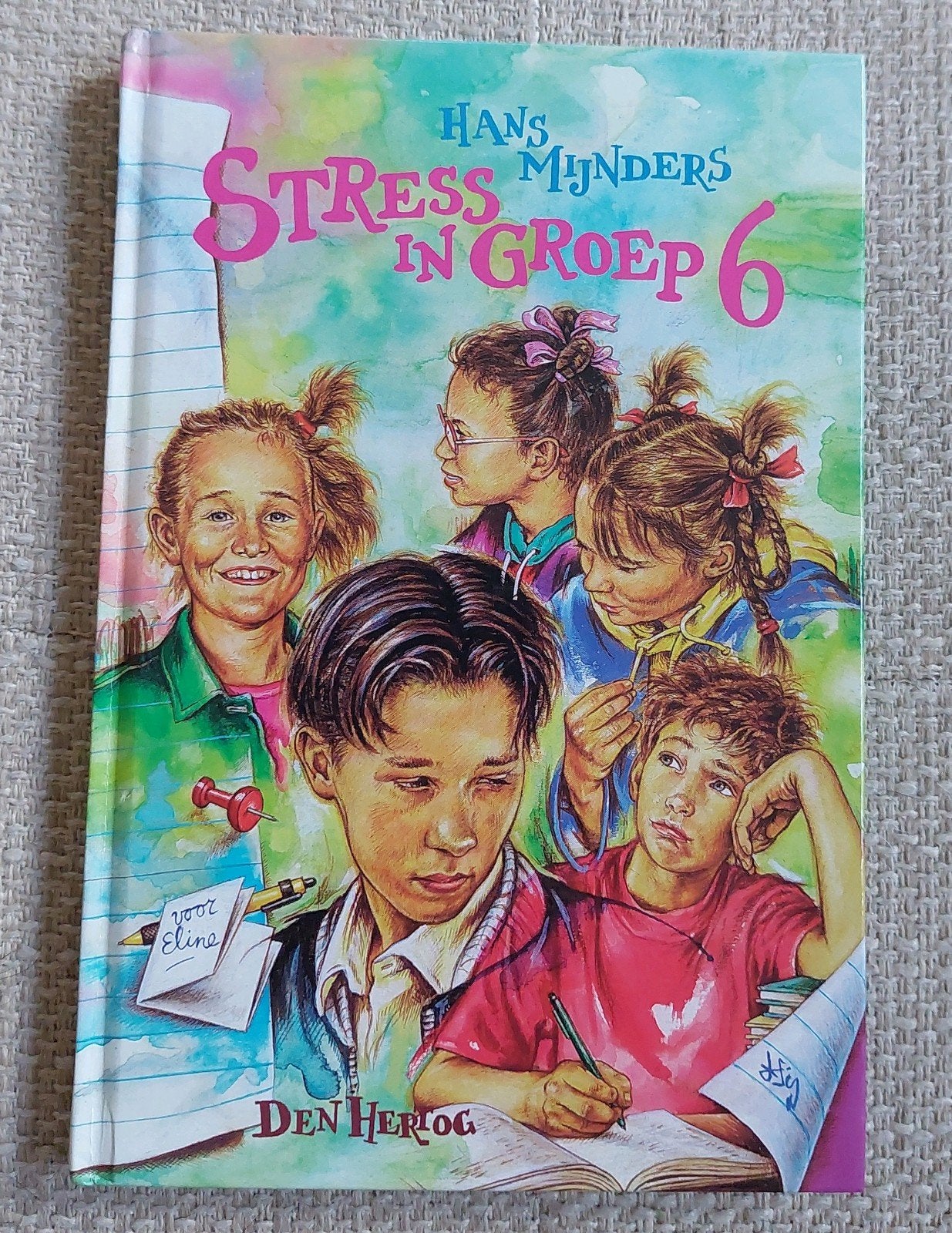 Stress in Groep 6 - Hans Mijnders (kinderboek), Boeken, Kinderboeken | Jeugd | onder 10 jaar, Ophalen of Verzenden, Zo goed als nieuw