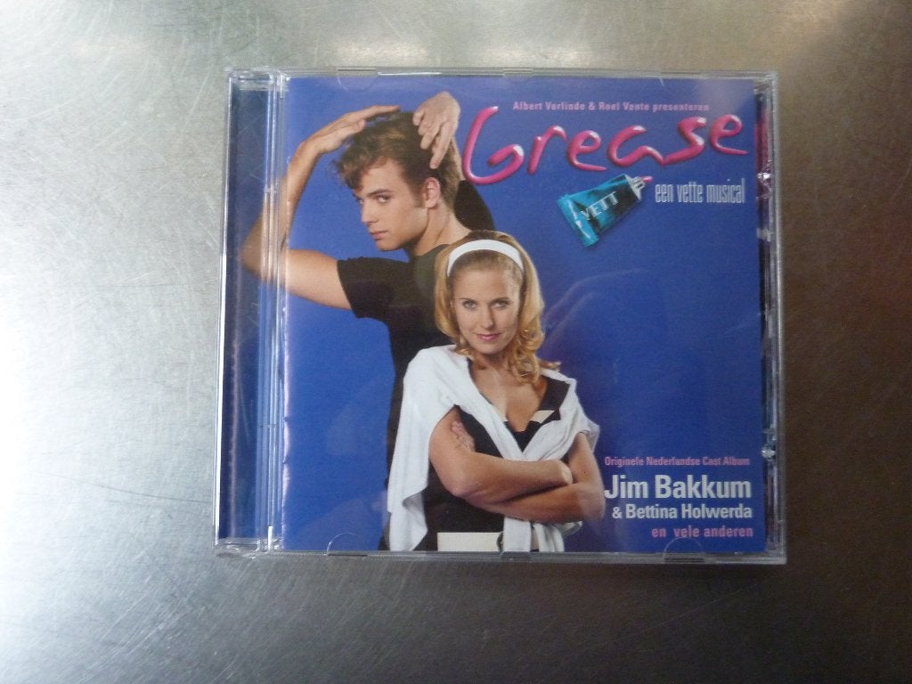 Grease - Originele Nederlandse Cast Album (Jim Bakkum), Ophalen of Verzenden, Gebruikt