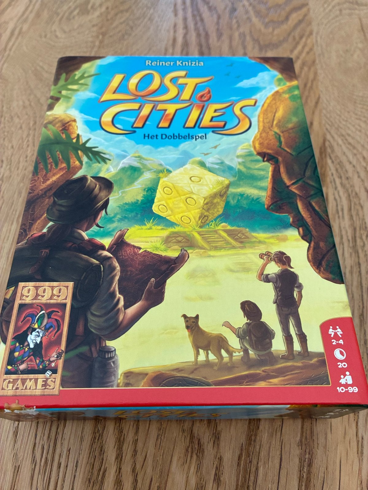 Lost Cities: Het Dobbelspel - Reiner Knizia, Nieuw, Drie of vier spelers, Ophalen of Verzenden, Nieuw