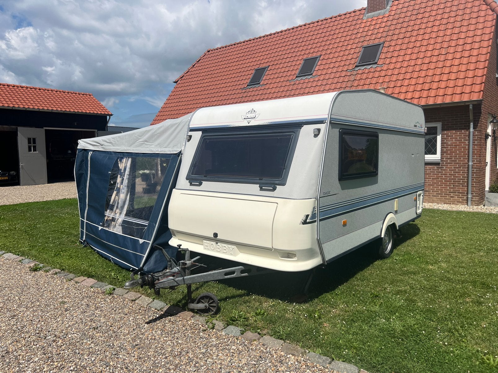 HOBBY 400 Classic 1993, Caravans en Kamperen, Caravans, Particulier, tot en met 4, 750 - 1000 kg, Rondzit, Hobby, Overige typen