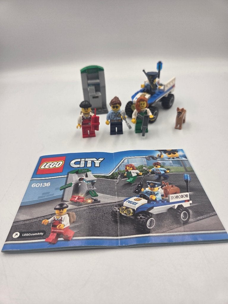 Lego City 60136 Police Starter Set, City, Lego, Ophalen of Verzenden, Zo goed als nieuw