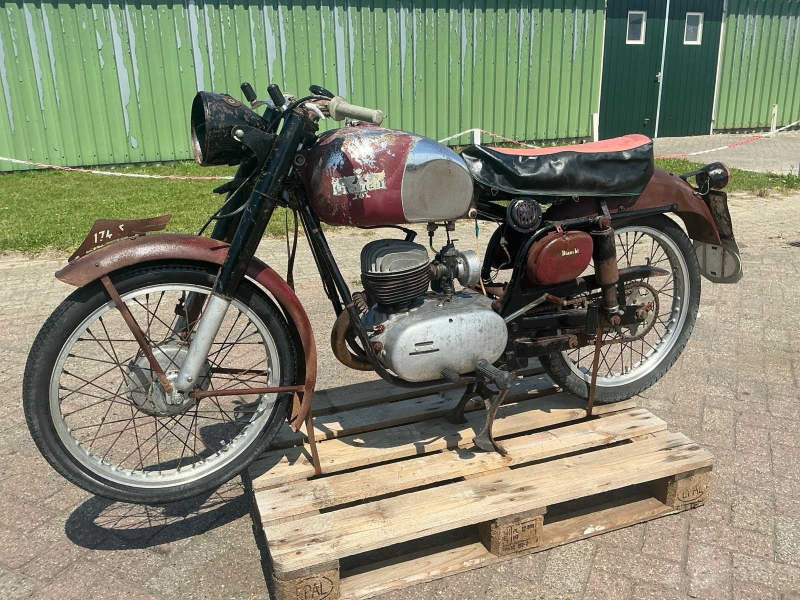 Bianchi Mendola 174S Motorfiets, Motoren, Bedrijf, Gebruikt, Overig, Bianchi