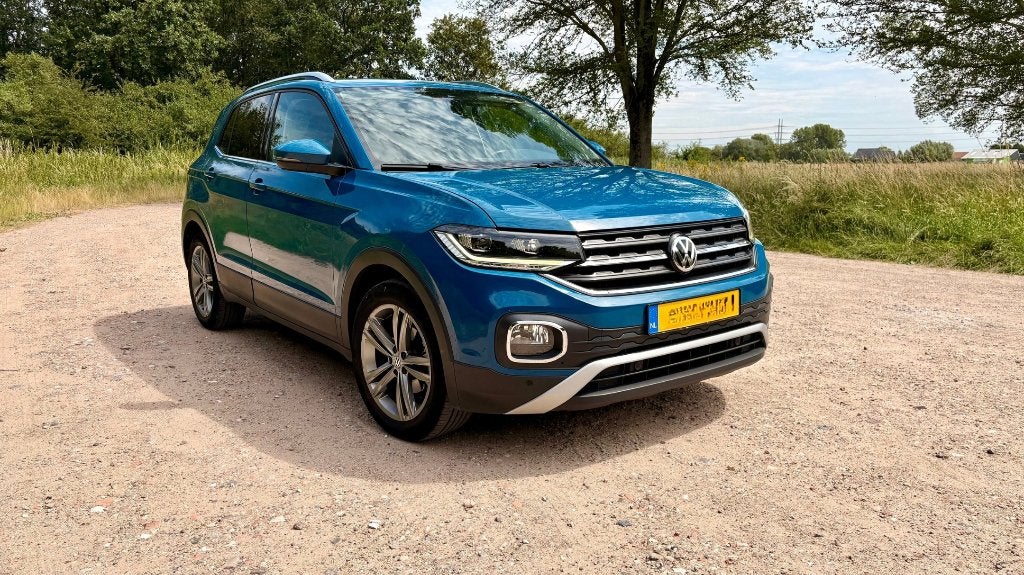 Volkswagen T-Cross 1.0 TSI 116pk 2019 Dark Petrol Blue, Auto's, Voorwielaandrijving, T-Cross, Euro 6, Blauw