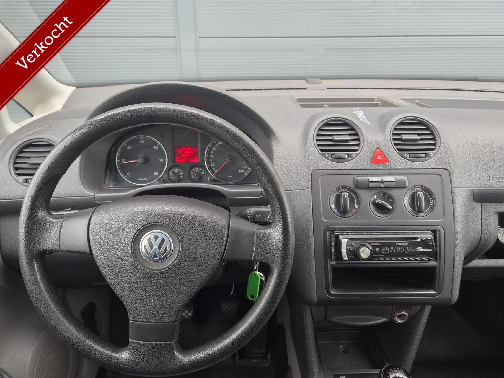 Volkswagen Caddy 1.9 TDI 1e eig NAP Airco Trekhaak Imperiaal, Auto's, Euro 5, Gebruikt, 4 cilinders, Volkswagen