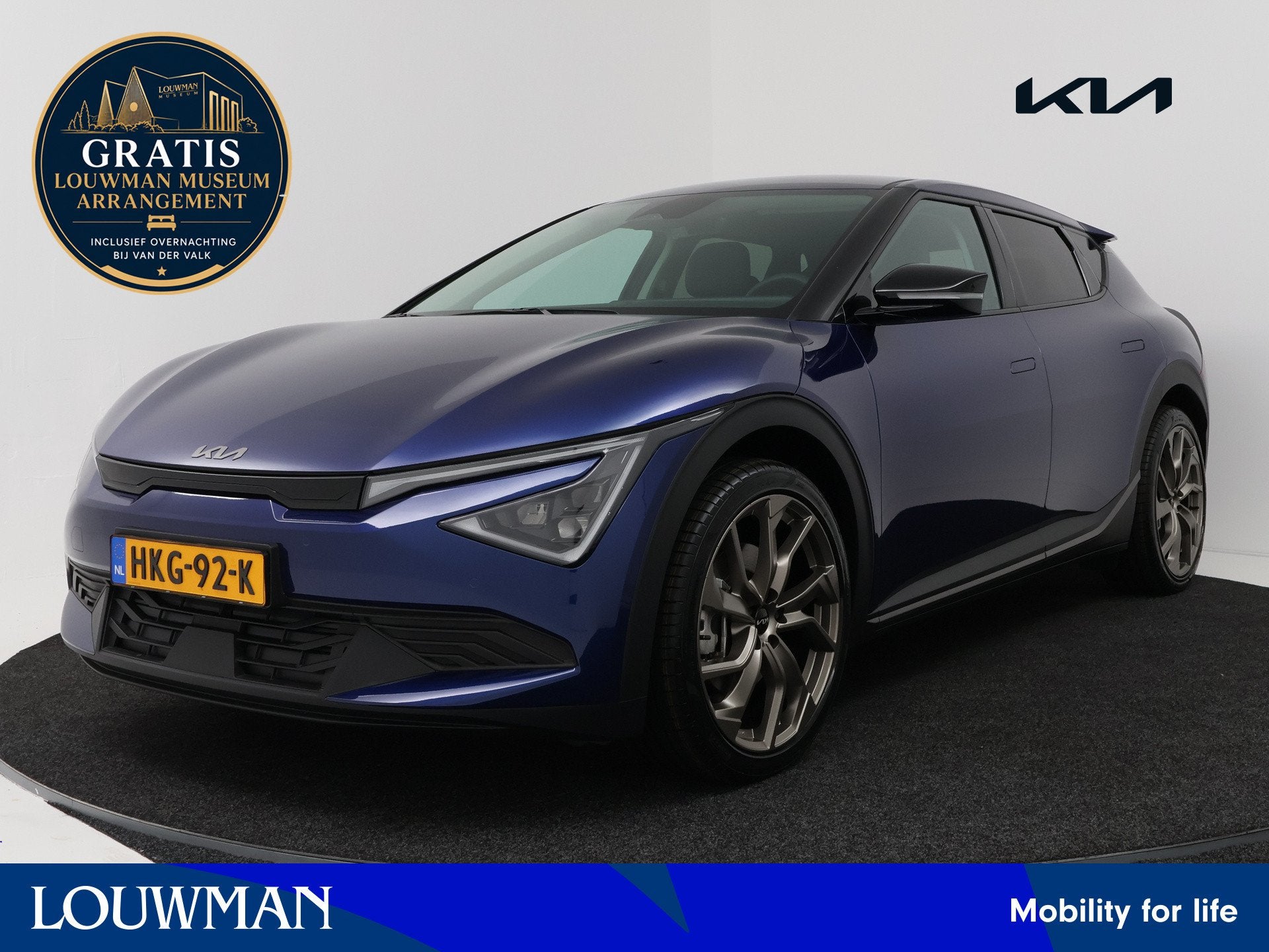 Kia Ev6 Bronze Edition 63 kWh | BRONZE EDITION | 21 INCH | B, Automaat, 12 maanden, Achterwielaandrijving, Gebruikt