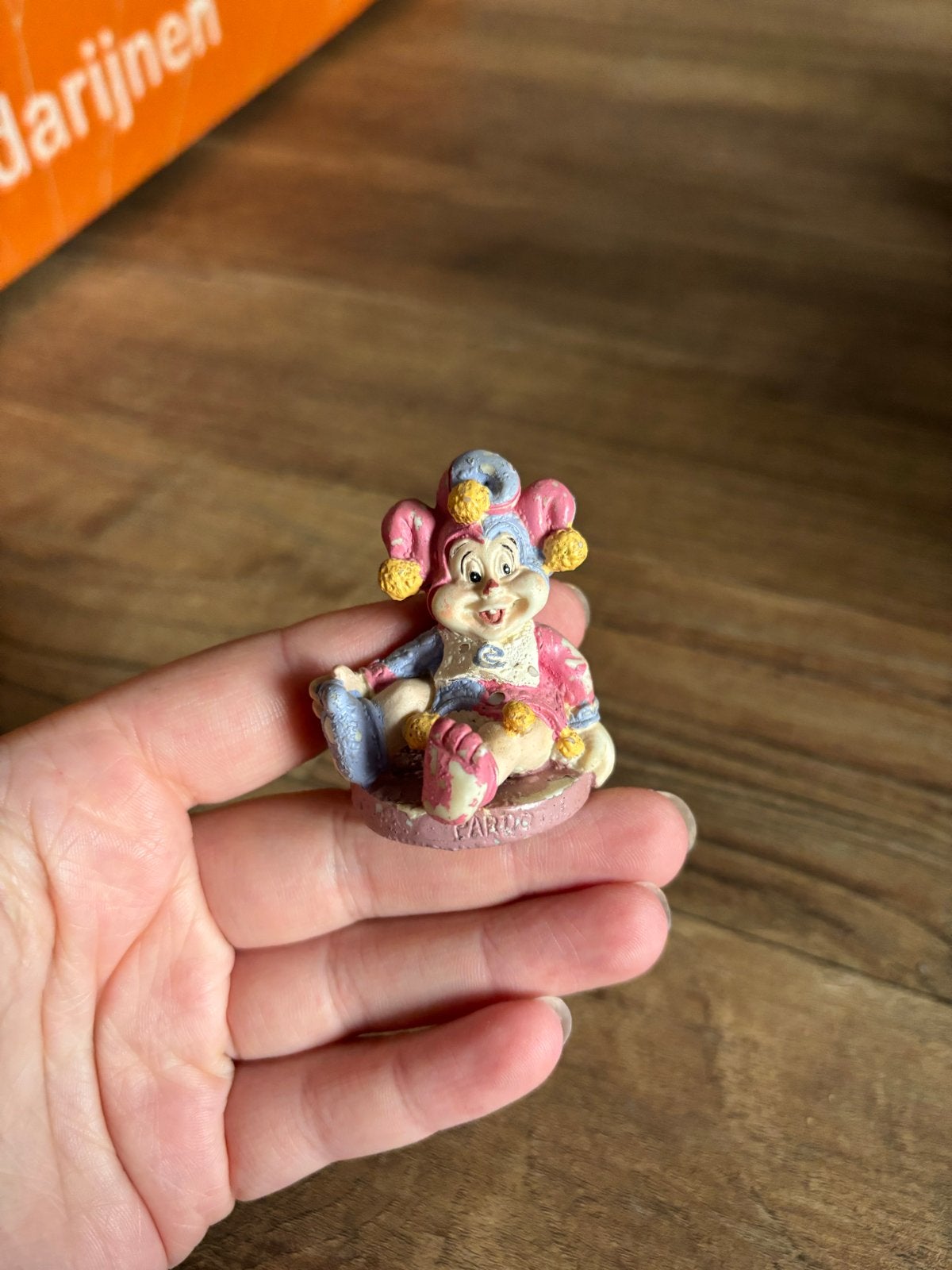 Schattig beeldje van een nar - Pardoes Efteling-stijl, Ophalen of Verzenden, Gebruikt