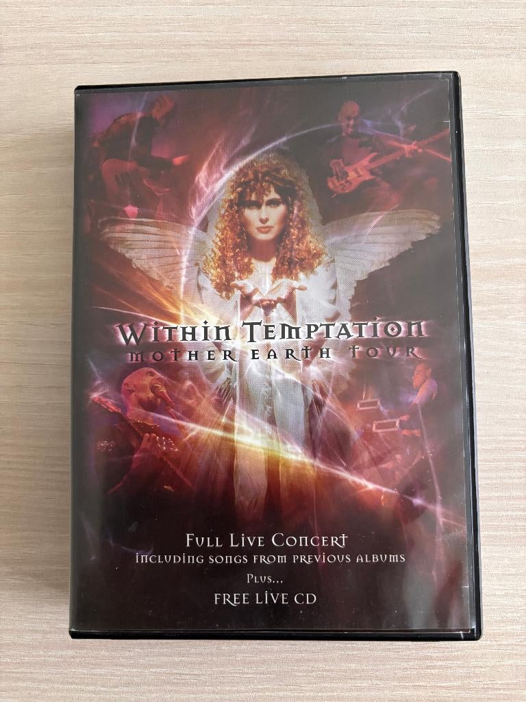 Within Temptation - Mother Earth (2 DVD + CD), Cd's en Dvd's, Alle leeftijden, Boxset, Muziek en Concerten, Ophalen of Verzenden