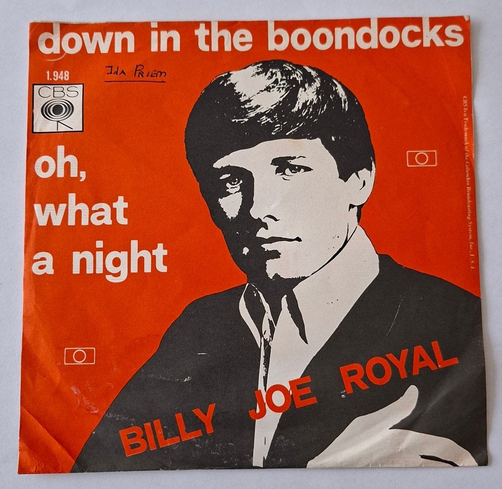 Billy Joe Royal - Down in the boondocks, Gebruikt, Ophalen of Verzenden, Pop, Overige typen