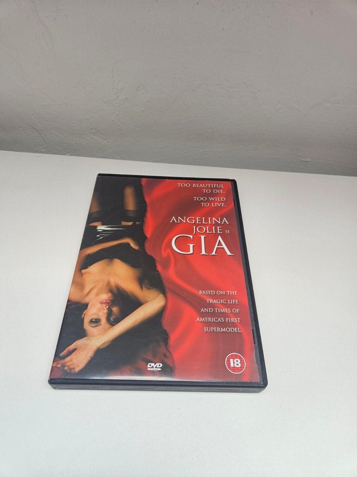 Gia - Angelina Jolie DVD (Waargebeurd Drama), Vanaf 18 jaar, Ophalen of Verzenden, Zo goed als nieuw, Engels