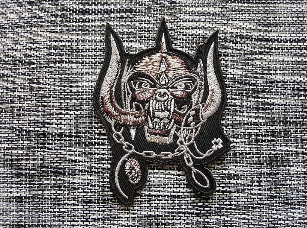 Motorhead mooie snaggletooth shaped patch 1, Verzenden, Nieuw, Kleding