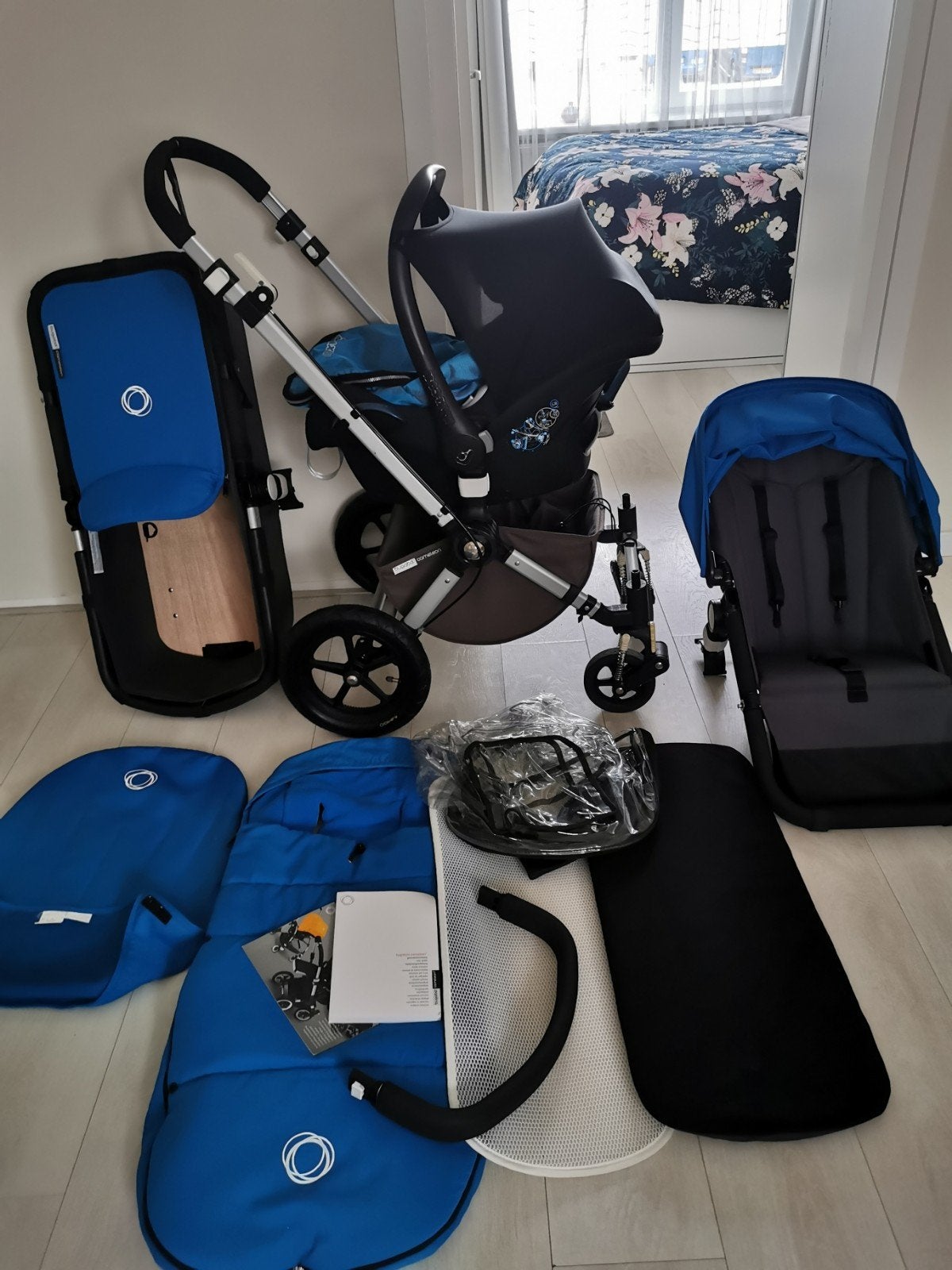 bugaboo kinderwagen 3in1 incl isofix, Ophalen of Verzenden, Zo goed als nieuw, Bugaboo