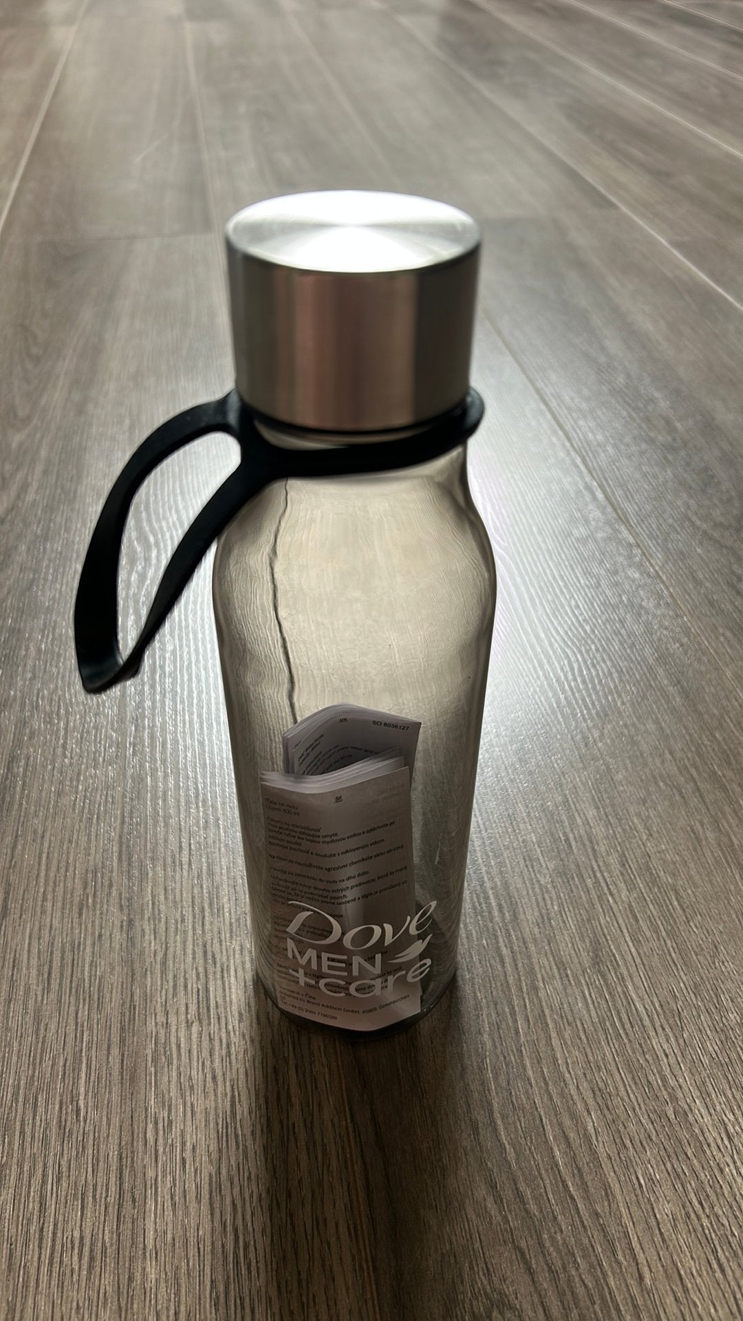 Waterfles plastic, Ophalen of Verzenden, Zo goed als nieuw