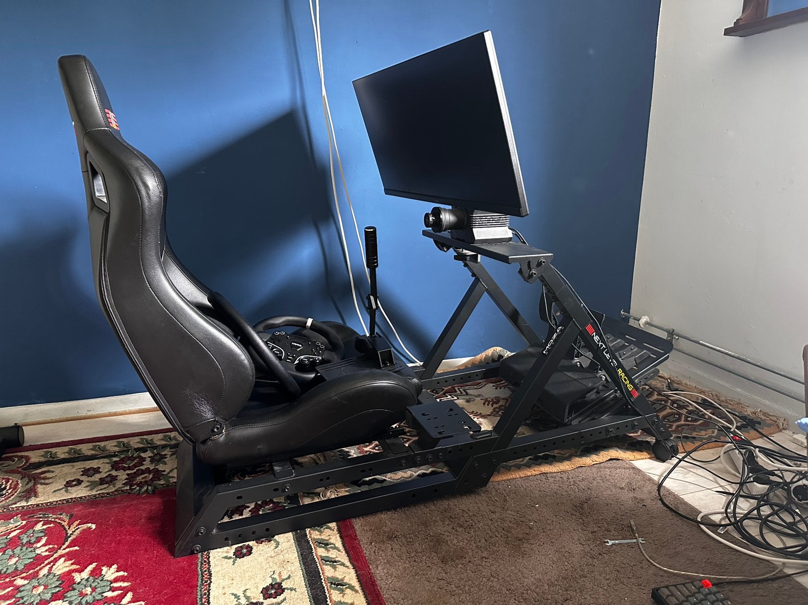 Sim setup - Moza R9 - fanatec csl elite - moza hbp - sturen, Spelcomputers en Games, Spelcomputers | Overige Accessoires, Gebruikt