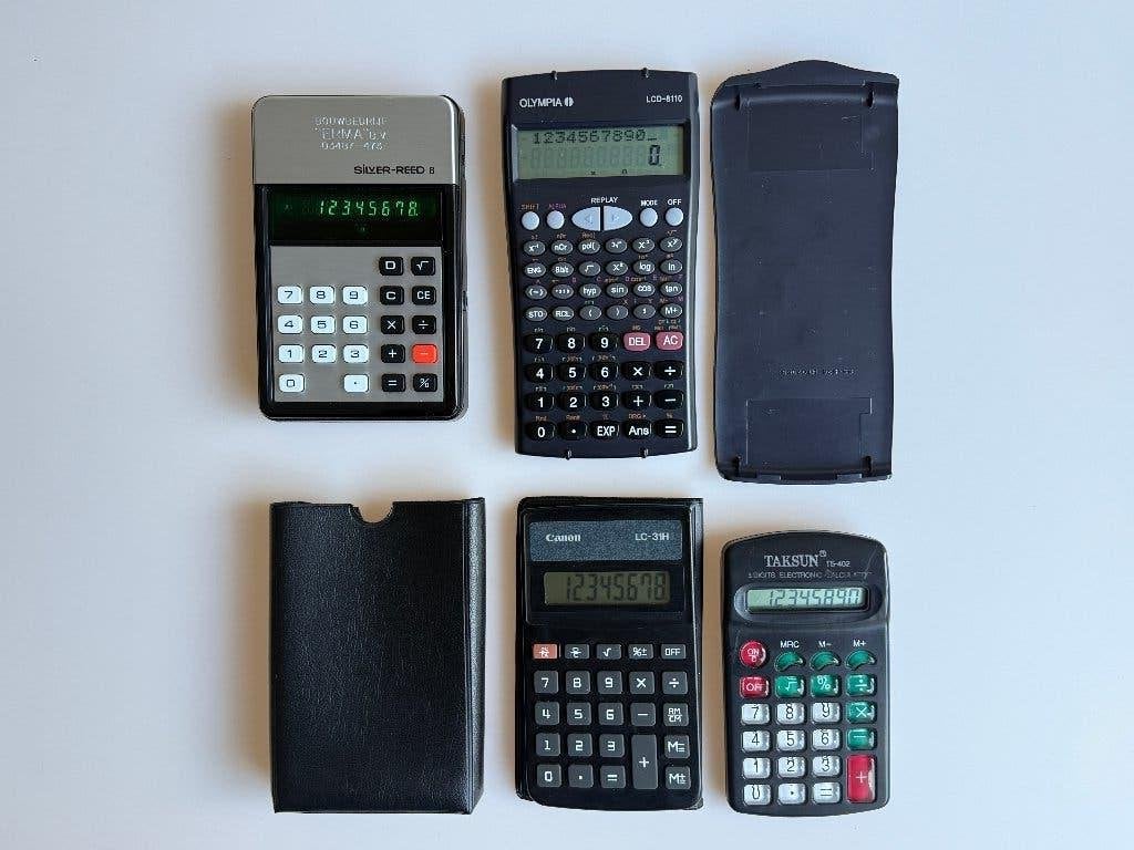 OLYMPIA LCD-8110, TAKSUN TS402; SILVER-REED 8, CANON LC 31H, Ophalen of Verzenden, Gebruikt
