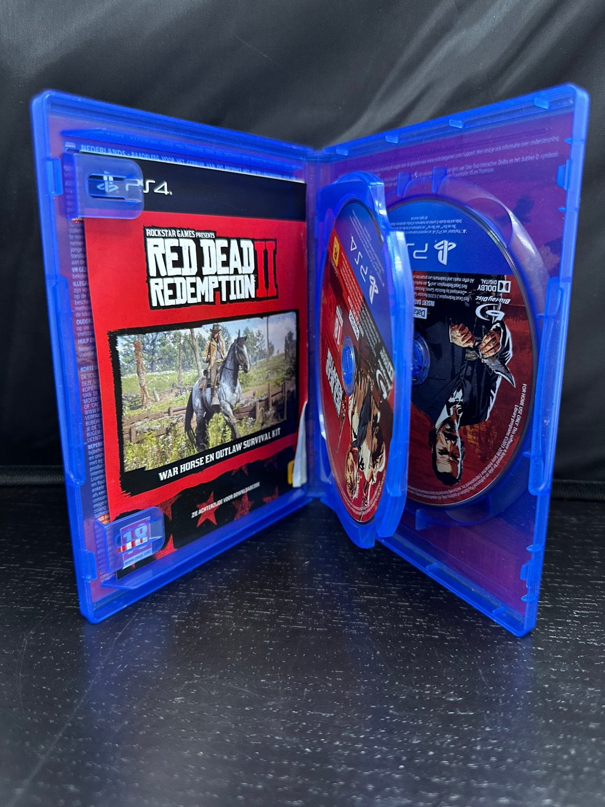 Red Dead Redemption 2 PS4 - Zo goed als nieuw, Avontuur en Actie, Vanaf 18 jaar, Verzenden, 1 speler