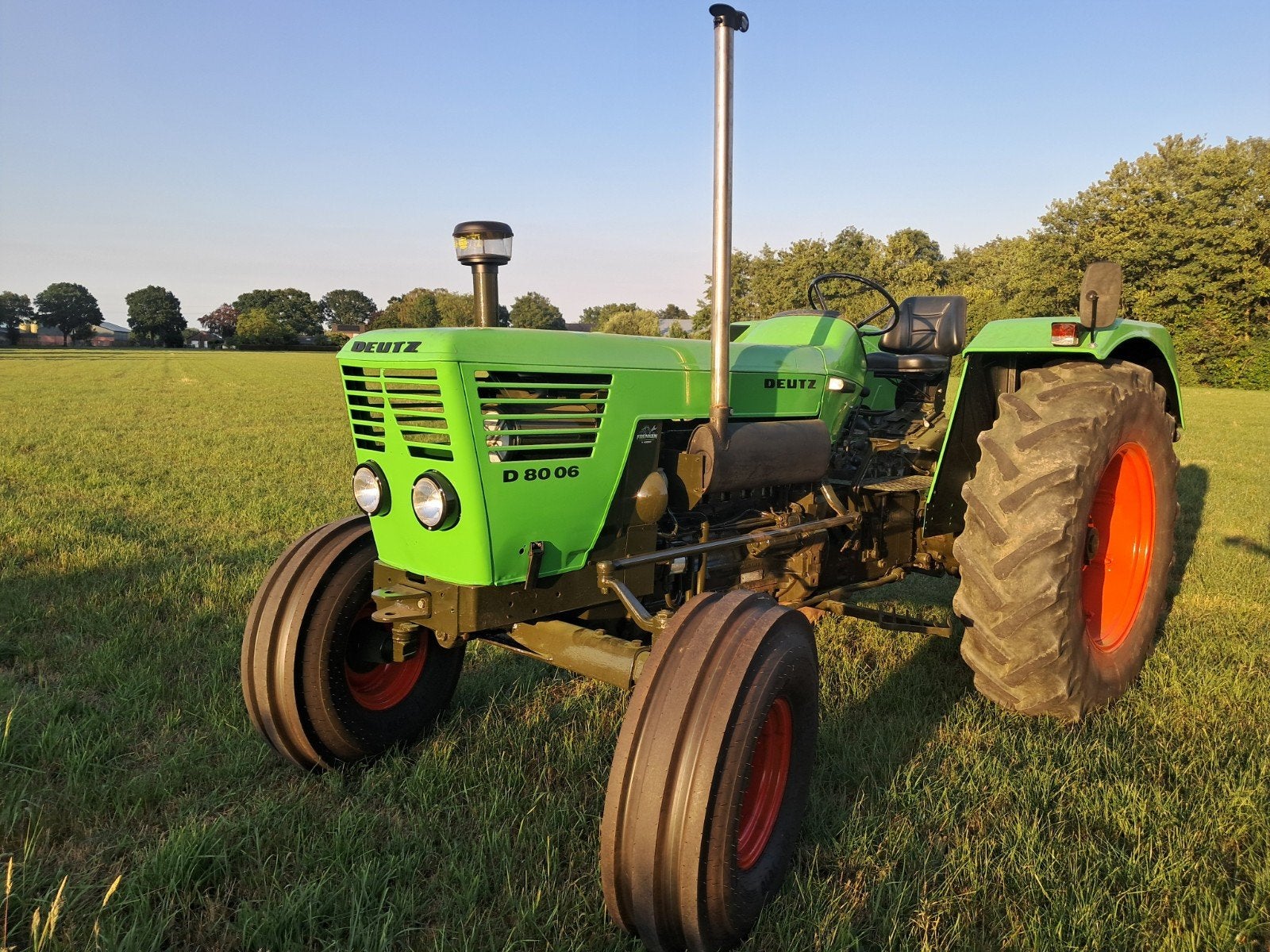 DEUTZ D 8006 TRACTOR 6 CILINDER, Zakelijke goederen, Ophalen, Gebruikt, Tot 80 Pk, Deutz - Fahr
