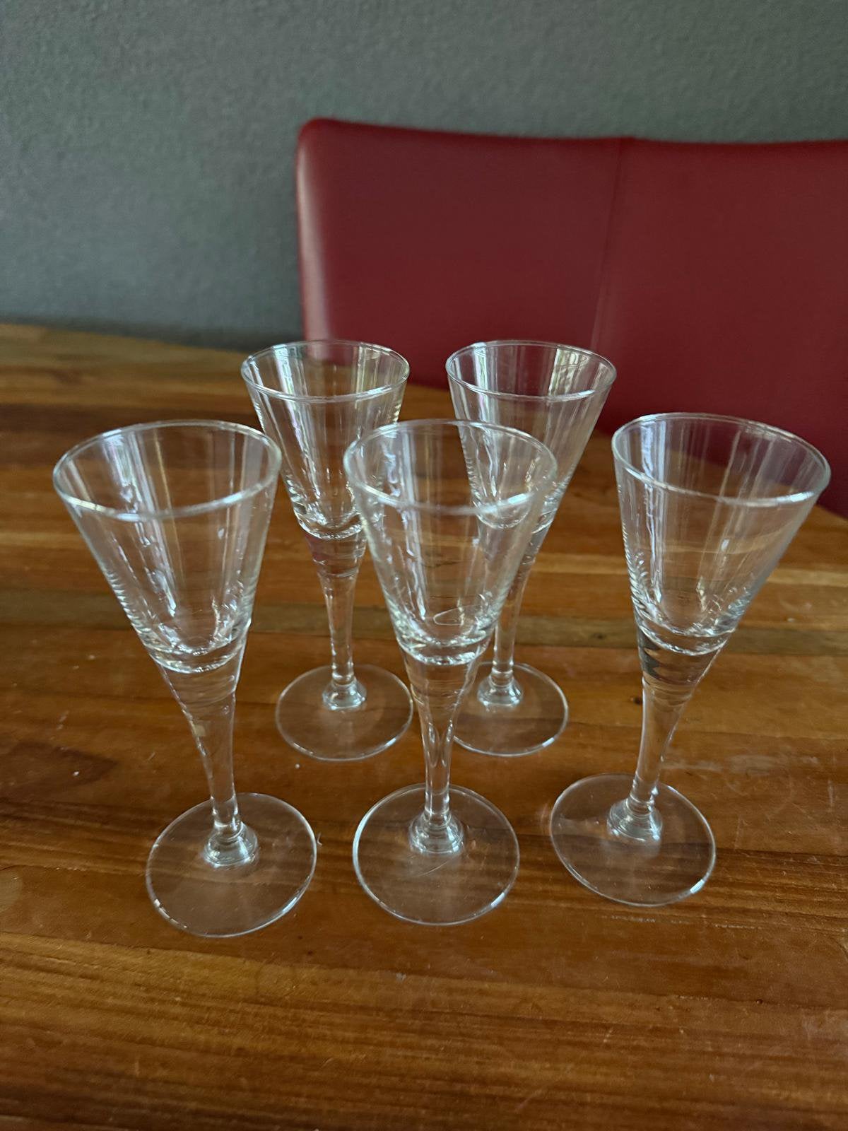 Serje van 5 Borrel of Shotglaasjes, Ophalen, Zo goed als nieuw, Overige typen