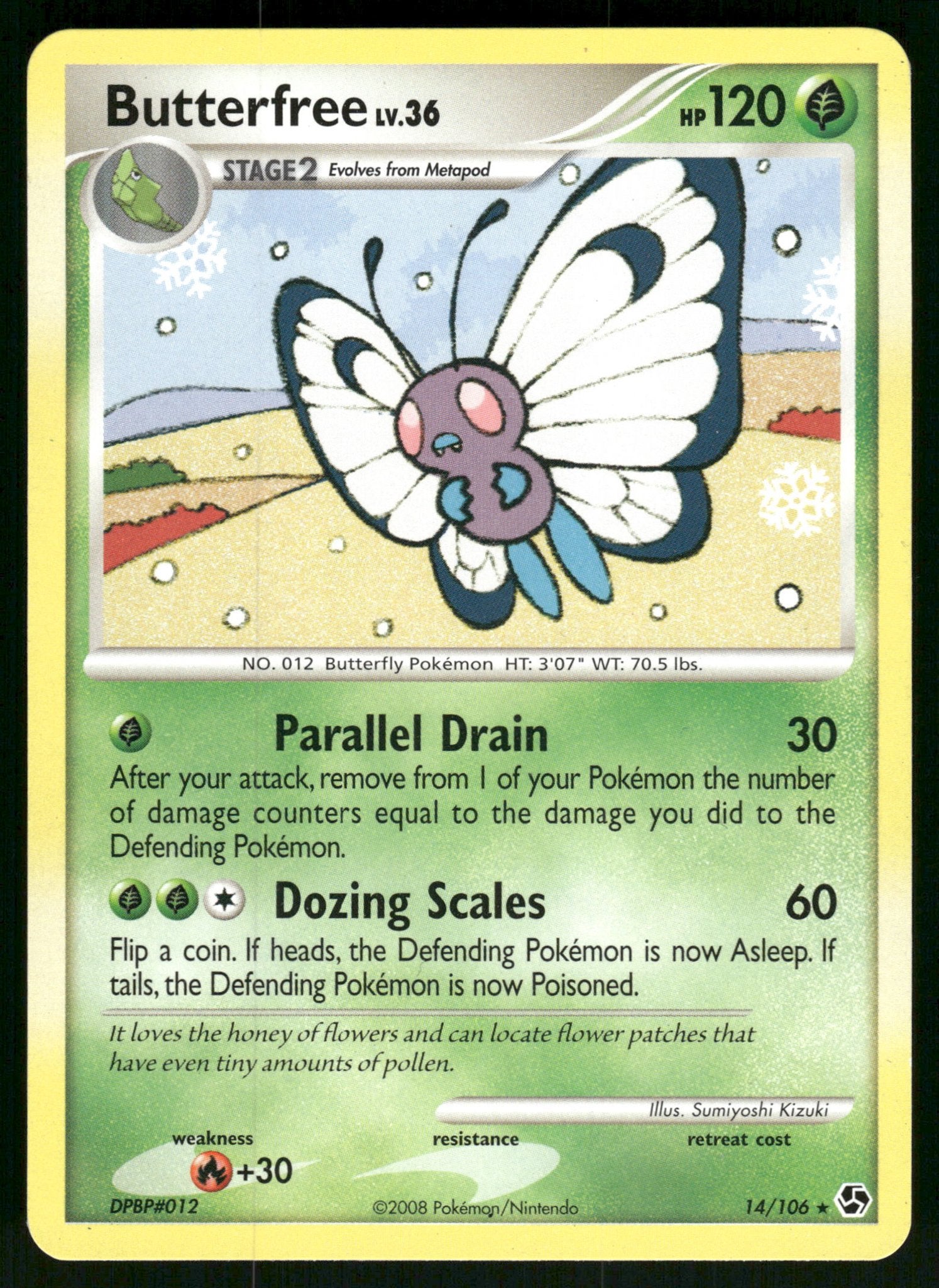 Butterfree 14/106 - Great Encounters (NM), Verzenden, Gebruikt