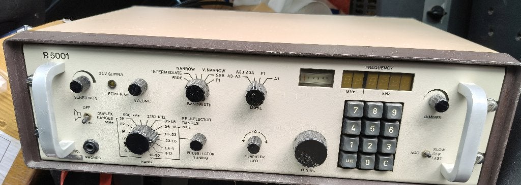 Skanti R5001 HF ontvanger, Ophalen of Verzenden, Gebruikt, Ontvanger