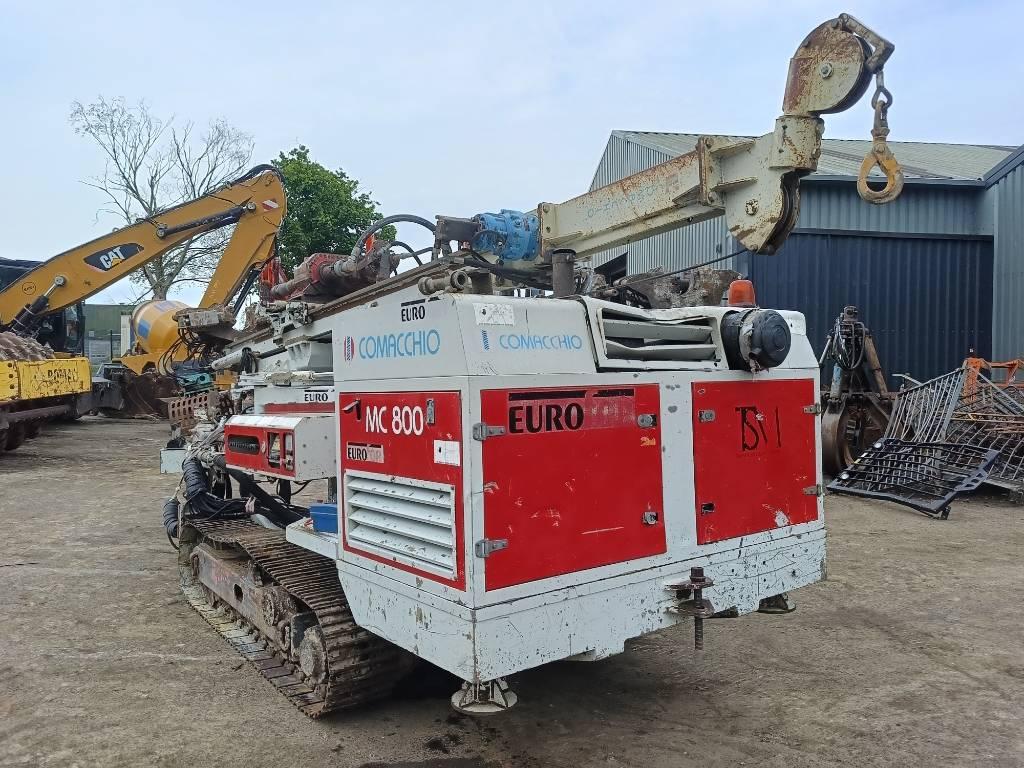 Comacchio MC 800 MC 8 micropiling pile rig drill 1100 daN.m