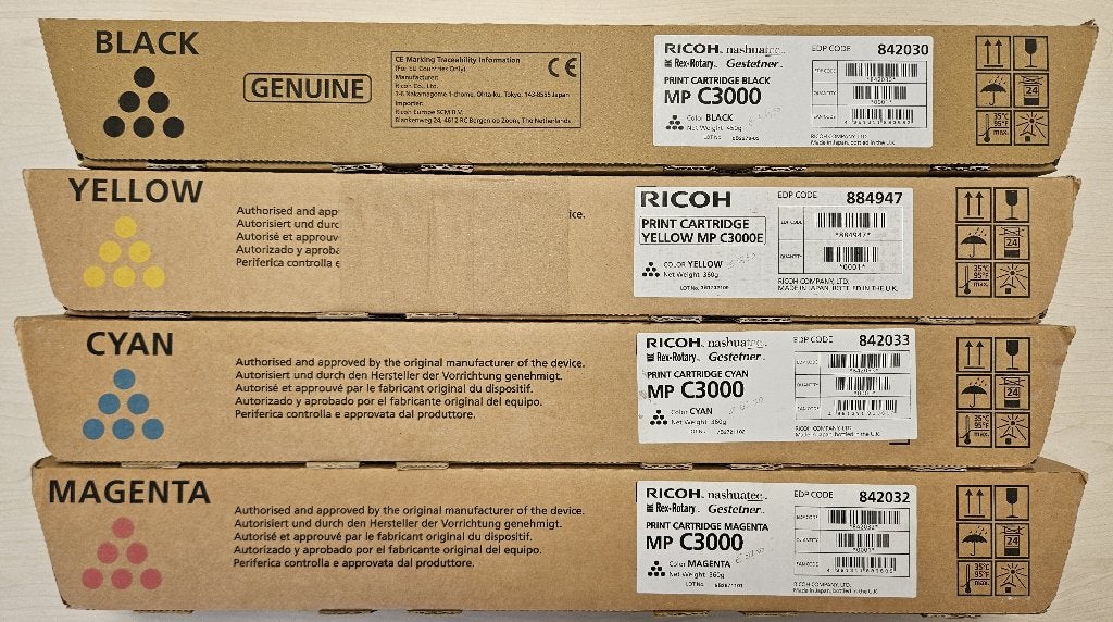 Originele Ricoh toners MP C3000, Ophalen, Nieuw, Toner, Ricoh