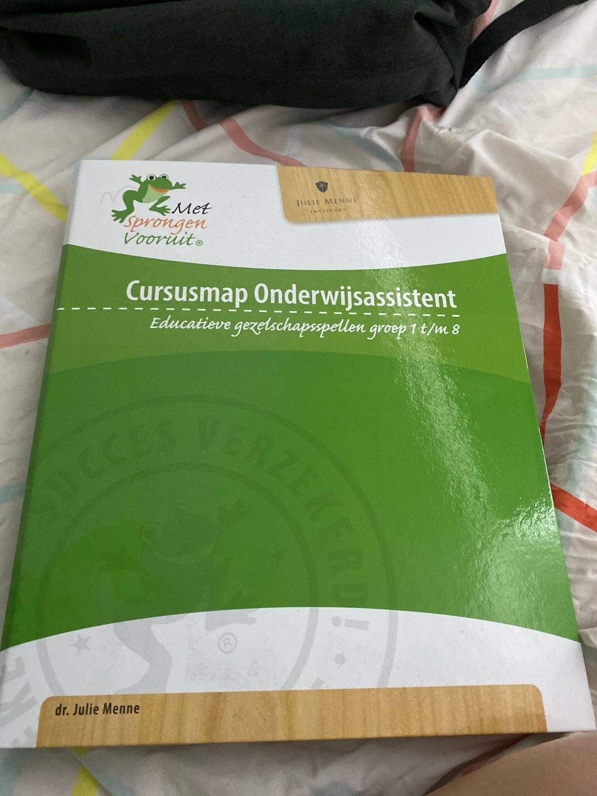 Cursusmap Onderwijsassistent Educatieve gezelschapsspellen, Ophalen of Verzenden, Gamma, Zo goed als nieuw, MBO