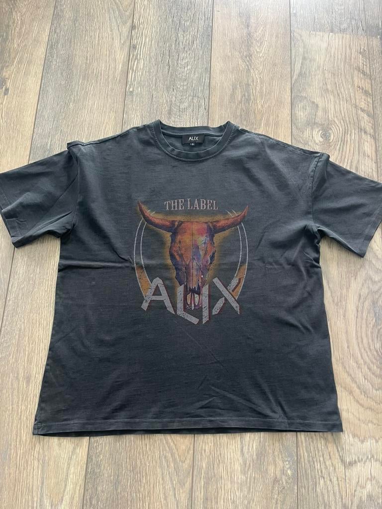 Alix the Label T-Shirt, Zwart, Ophalen of Verzenden, Zo goed als nieuw, Korte mouw